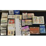 Stamps - miniature sheets, covers, presentation packs,