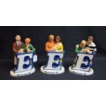 Advertising/Breweriana - a set of three Beswick Worthington E ceramic figure groups (3)