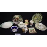 Ceramics - a Radfords part tea service, comprising cups, saucers, side plates,