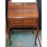 A 20th century mahogany desk/bureau,