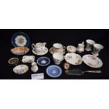 Ceramics - a Colclough part tea service, pink roses on white ground, comprising six teacups,