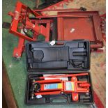 Tools - a Clarke Strong Arm '4 tonne' hydraulic lift;