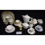 Ceramics - a Royal Albert part tea for two; other Staffordshire tea sets; a Bavarian tea set;