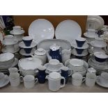 Ceramics - a German Thomas contemporary part dinner and tea set, comprising dinner plates,