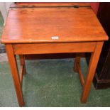 A mid 20th century child's school desk,