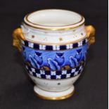 A Coalport Owl pattern vase,