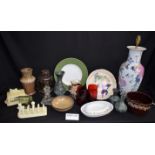 Ceramics - character jugs, Art glass, advertising items,