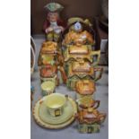 Ceramics - a Keel Street pottery Cottage ware teapot; others similar; a Cottage ware milk jug,