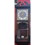 An Acctim mahogany wall clock,