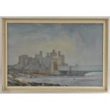 E. G. Clay Conway Castle signed, oil on board, 60.5cm x 91.