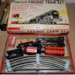 A Gragstan battery operated Japanese freight train set,