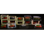 Die-cast Vehicles - Oxford Commercials 1:43 scale, including Platinum Member van 2008, another,