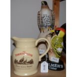 Advertising/Breweriana - a Carlton Ware Bulmer's Cider bar model of a Woodpecker; another,