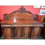 A 19th century mahogany sideboard,