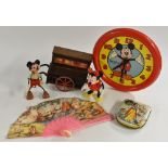 Mickey and Minnie organ grinder,