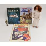 Star Wars Collection - Princess Leia doll; Return of the Jedi pop up book; The Empire Strikes Back,