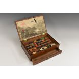 A George III mahogany artist's box,