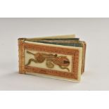 Miniature Book - an 18th century French Louis XV Roman Catholic hagiographic almanac aide-mémoire,