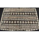 Tribal Art - a South-Western Pacific tapa cloth,