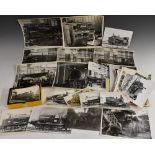 Railwayana - Photography - an interesting collection of photographs relating to locomotives and