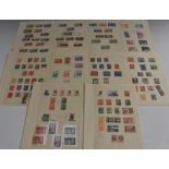 Stamps - Ascension and Australia GVI MINT collection in pages,
