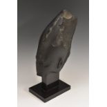 A museum composition model, of an Egyptian head, after an ancient sculptural fragment,