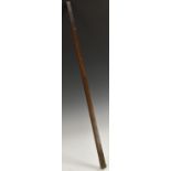 A 19th century French metre stick, stamped Borde,