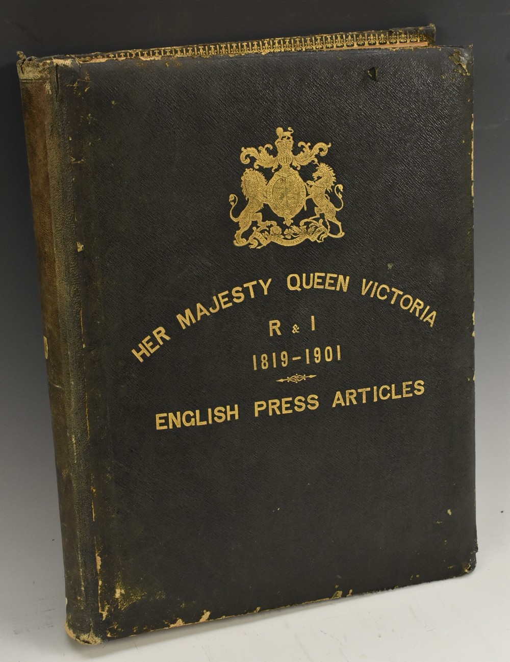 Royal Interest - a large and comprehensive album of late Victorian newspaper and press clippings of