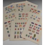 Stamps - excellent Commonwealth GVI Sailing collection St Helena, St Lucia, St Kitis,