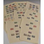 Stamps - Falkland Islands and Dep 1937 - 1952 collection 1938 set MM, 1948 RSW UMM, 1952 set MINT,