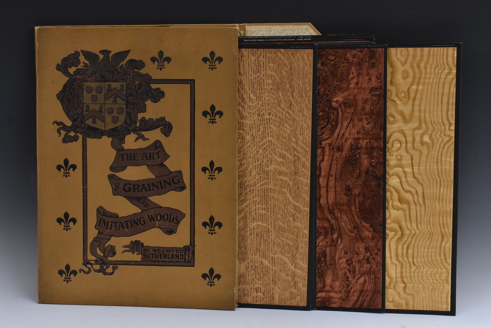 Sutherland [William] and [George], The Art of Graining & Imitating Woods, second edition,