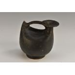 Antiquities - a Greek askos oil flask, 10cm long, c.