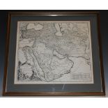 Didier Robert de Vaugondy (1723 - 1786), two-fold map, Etats du Grand-Seigneur en Asie,