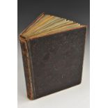 An interesting 19th century common place and scrap album, containing verse, ditties, cuttings,