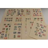 Stamps - excellent Commonwealth GVI Nigeria - Pitcairn 1st mint set including shades, paintings,
