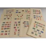 Stamps - excellent Commonwealth GVI selection, in pages, 100's of stamps in sets, Pakistan 25yrs,