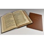 The Book of Common Prayer [bound with] The Pfalter (sic) or Pflalmes (sic) of Dauid (sic),