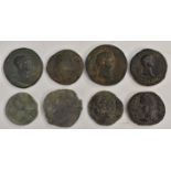 Coins, Rome, Roman bronze coins: Caligula, AE28 of Carthago Nova: Obv.