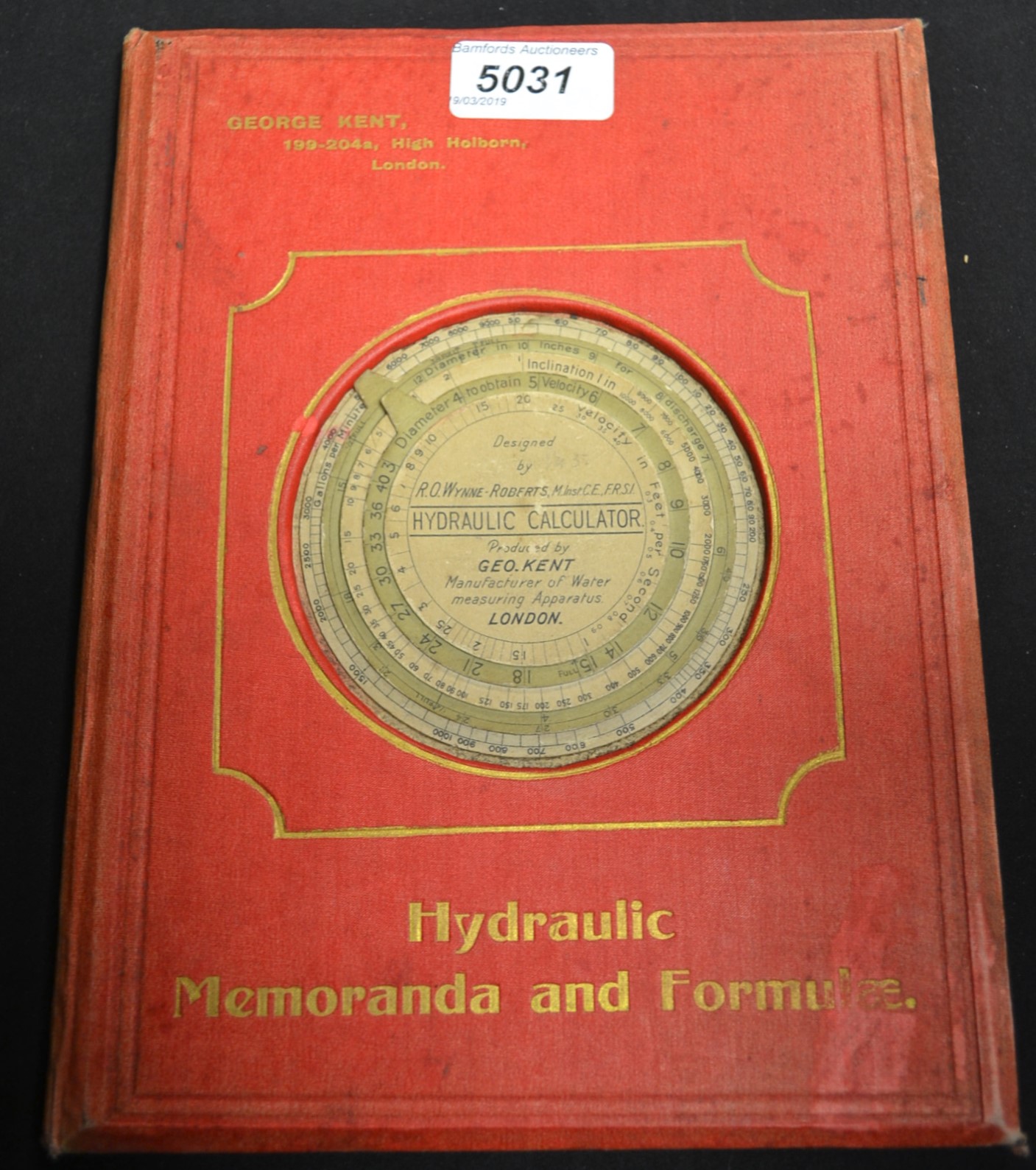 Books - Hydraulic Memoranda and formulae,
