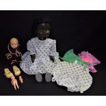 Dolls - a Roddy walking doll;