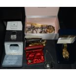 Costume Jewellery and Watches - a Gucci lady's wristwatch, diamond bezel, boxed; others Accurist,