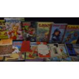 Children's Books - including Rupert Bear annuals (7); others, Noddy, Eagle,