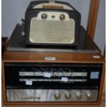 A 1970's ALBA UA400 radio with Garrard 2025TC turntable;