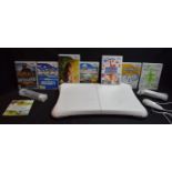 Console Gaming - a Wii Fit board, games, controller,