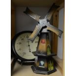A clockwork musical windmill,