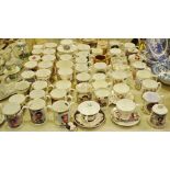 Commemorative - various Elizabeth II loving cups, tea cups, cabinet cups, including Coalport,