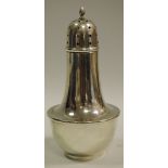 An Art Deco period silver sugar caster, J.