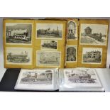 Three albums of Railway related ephemera