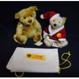 Steiff - a 2001 bear, yellow tag, No 654756,