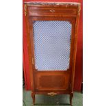 A 19th century mahogany and gilt metal mounted pier cabinet,